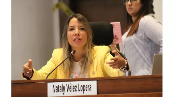 Nataly Vélez, concejal de Medellín, y el fallo a su favor Nataly Vélez, concejal de Medellín, y el fallo a su favor