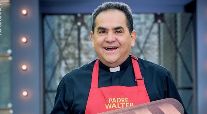 Padre Walter de Jesús Zapata en Marterchef Padre Walter de Jesús Zapata en Marterchef