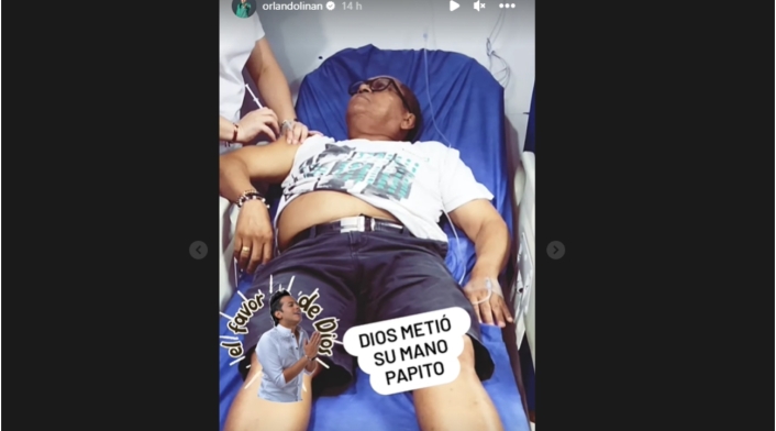 Papá de Orlando Liñán herido de bala Papá de Orlando Liñán herido de bala