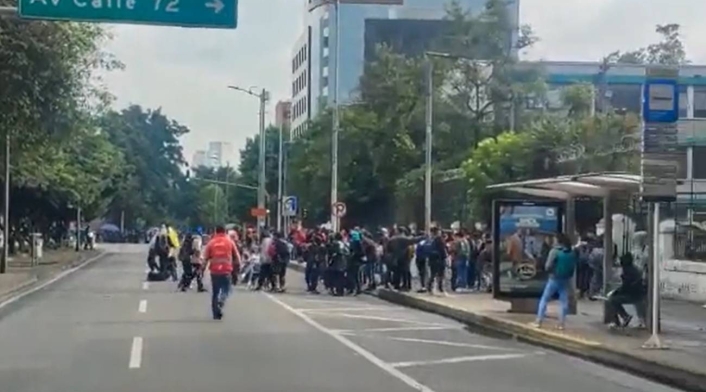 Protestas en Bogotá Protestas en Bogotá