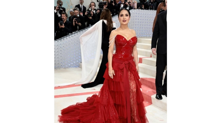 Salma Hayek en Met Gala 2023