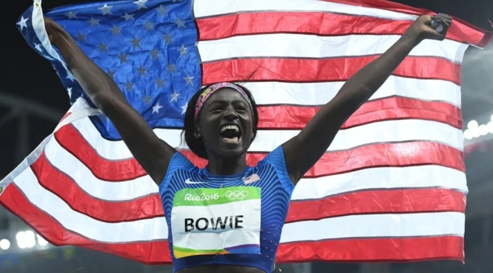 Tori Bowie, triple medallista olímpica Tori Bowie, triple medallista olímpica