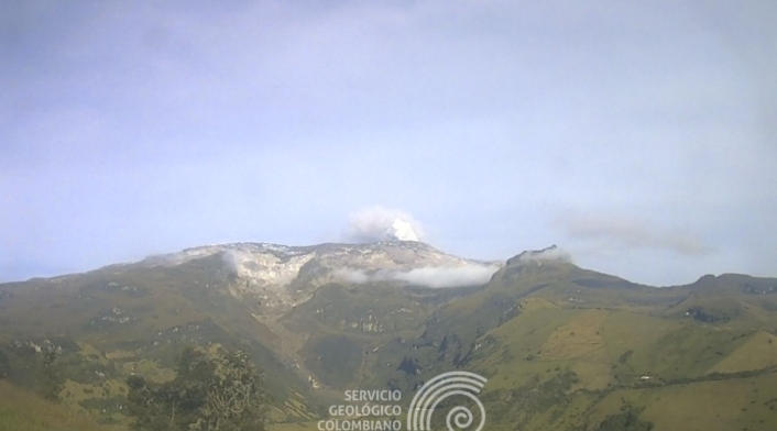 Volcán Nevado del Ruiz, 9 de mayo de 2023 Volcán Nevado del Ruiz, 9 de mayo de 2023