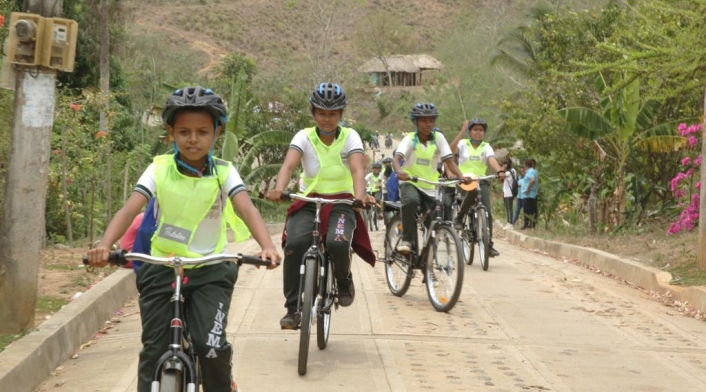 Entrega bicicletas postobón