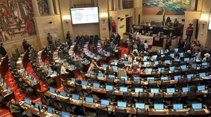 Plenaria de la Cámara de Representantes.