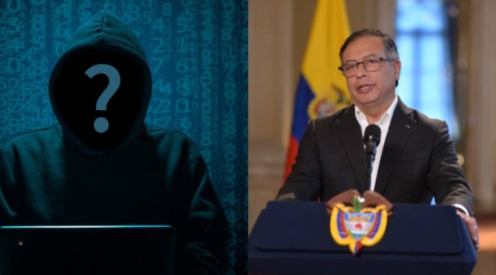 Anonymous y Gustavo Petro Anonymous y Gustavo Petro