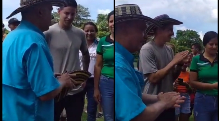 James Rodríguez visitó El Ubérrimo con Álvaro Uribe James Rodríguez visitó El Ubérrimo con Álvaro Uribe