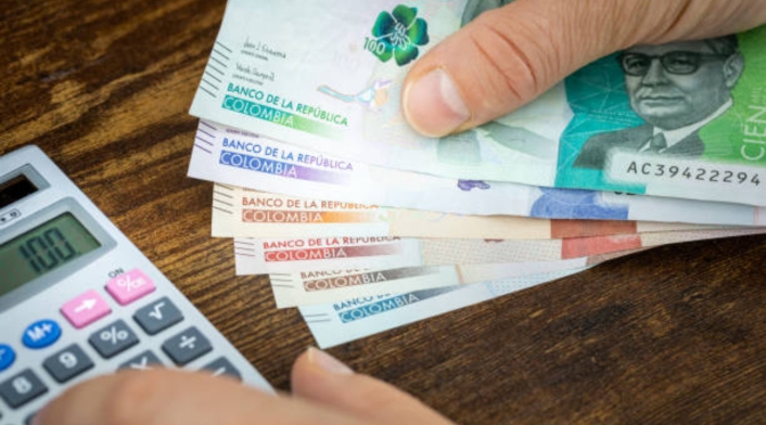 Dinero colombiano, billetes Dinero colombiano, billetes