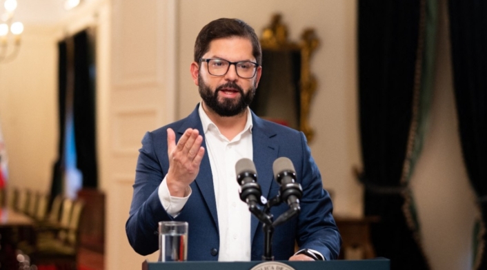 Gabriel Boric, presidente chileno Gabriel Boric, presidente chileno