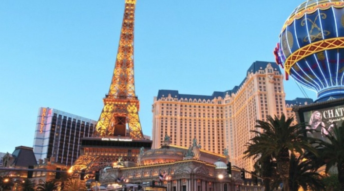 Réplica de la Torre Eiffel en Las Vegas Réplica de la Torre Eiffel en Las Vegas