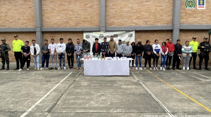 Captura de 21 integrantes del Tren de Aragua