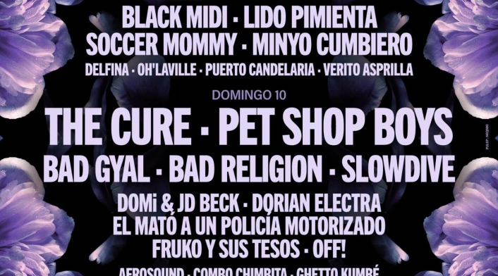 Primavera Sound Bogotá 2023. Cartel de artistas Primavera Sound Bogotá 2023. Cartel de artistas