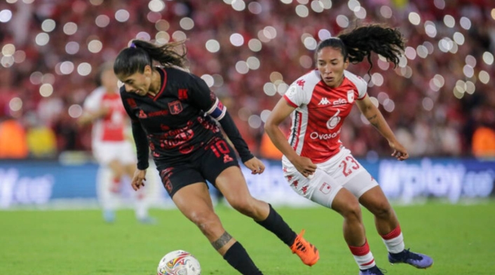 Santa Fe y América de Cali en la Liga Femenina Santa Fe y América de Cali en la Liga Femenina