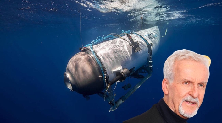 Submarino usado por James Cameron para filmar 'Titanic' era bem