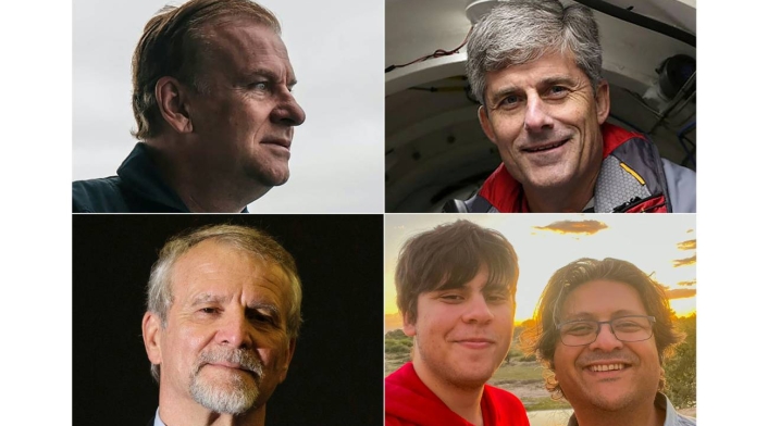 ¿Quiénes eran los cinco pasajeros que iban en el submarino Titán? ¿Quiénes eran los cinco pasajeros que iban en el submarino Titán?