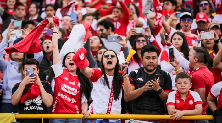 Hinchas de Santa Fe