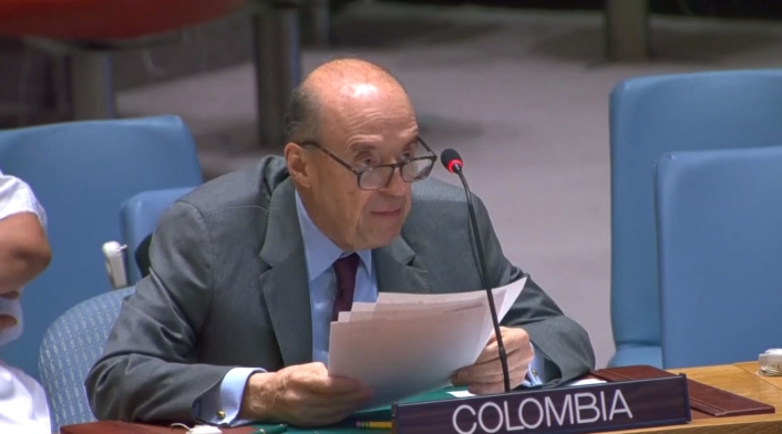 Canciller Álvaro Leyva