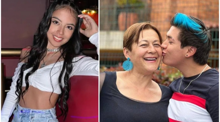 Exnovia de Jim Velásquez, de solo 20 añitos, reacciona a la relación con Alina Lozano, de 54 años