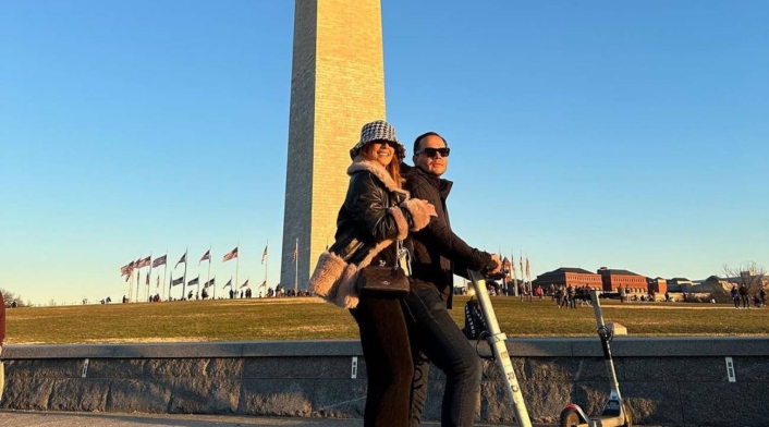 Carolina Soto y su esposo Germán González Carolina Soto y su esposo Germán González