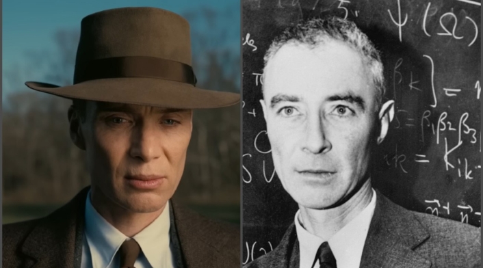 Cillian Murphy y Robert Oppenheimer