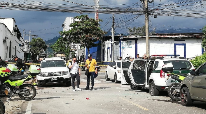 Explosión en Bucaramanga Explosión en Bucaramanga
