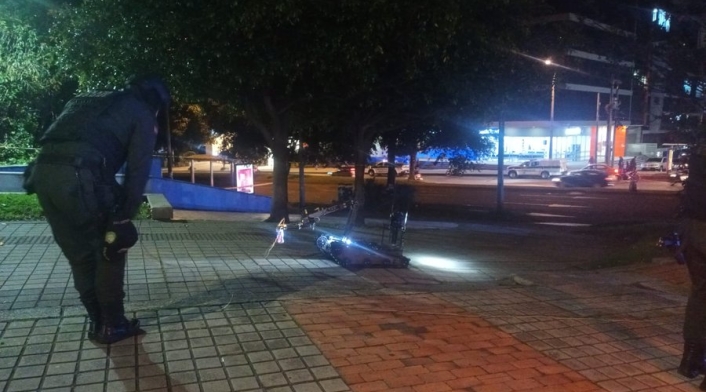 Descartado explosivo en Bogotá Descartado explosivo en Bogotá