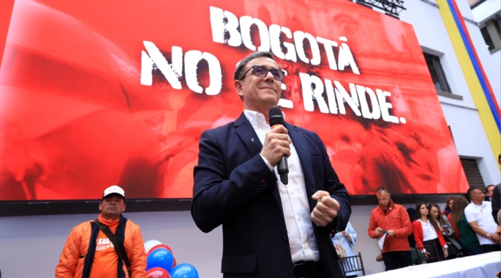 General Jorge Luis Vargas, candidato a la Alcaldía de Bogotá