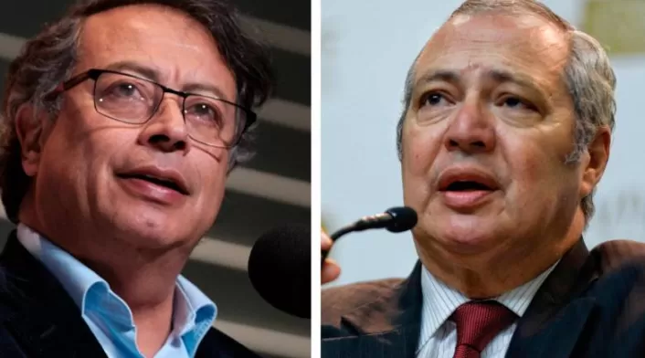 Gustavo Petro e Iván Name