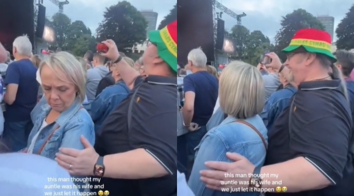 Hombre confunde a su esposa Hombre confunde a su esposa