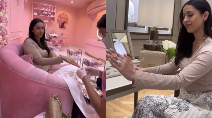 Influencer se gasta millones al día en cenas, compras y más