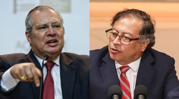 Iván Name y Gustavo Petro Iván Name y Gustavo Petro