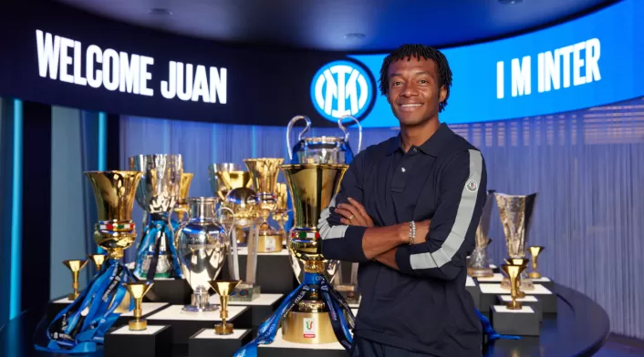 Juan Guillermo Cuadrado es el nuevo jugador del Inter de Milán Juan Guillermo Cuadrado es el nuevo jugador del Inter de Milán