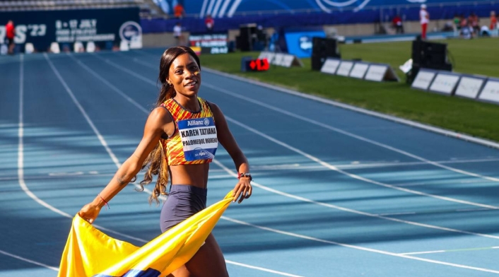 Karen Palomeque en el Mundial de Para Atletismo 2023 Karen Palomeque en el Mundial de Para Atletismo 2023