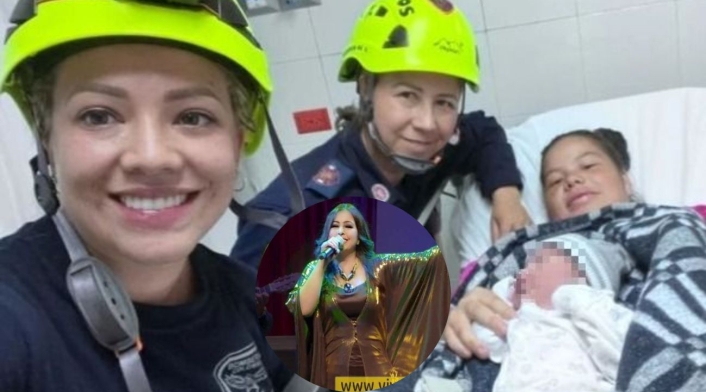 Mujer dio a luz en concierto de Arelys Henao Mujer dio a luz en concierto de Arelys Henao