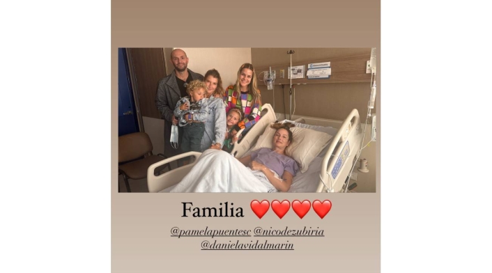 Nicolás de Zubiría visitó a Claudia Bahamón en el hospital Nicolás de Zubiría visitó a Claudia Bahamón en el hospital