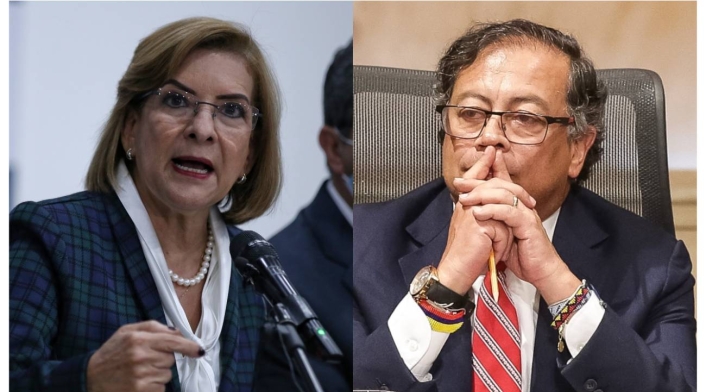Procuradora Margarita Cabello contra Presidente Petro Procuradora Margarita Cabello contra Presidente Petro