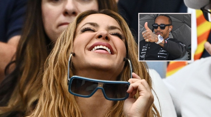 Shakira y Lewis Hamilton Shakira y Lewis Hamilton