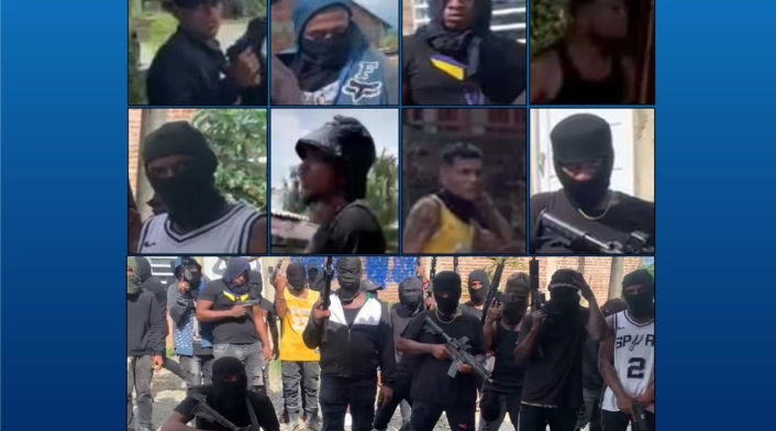 Los encapuchados pertenecerían a la banda de los Rober