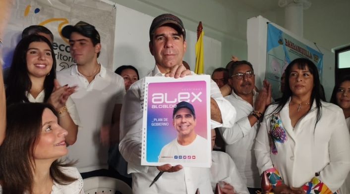 Alejandro Char, candidato a la Alcaldía de Barranquilla.