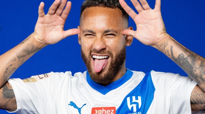 Neymar en el Al Hilal