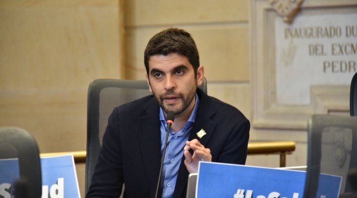 Hernán Cadavid, congresista del Centro Democrático.