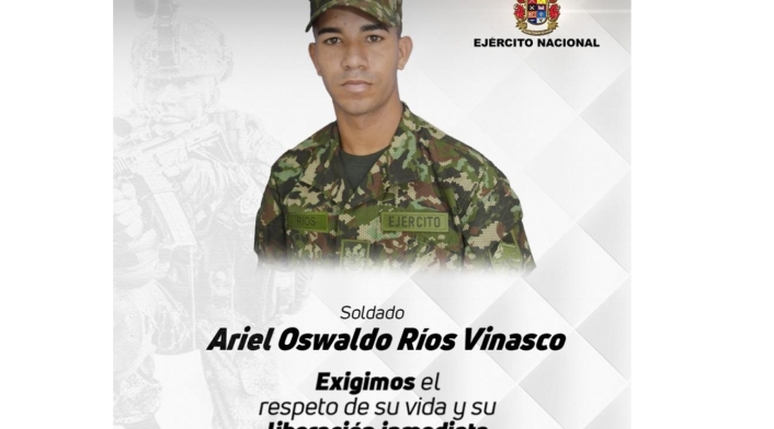Soldado secuestrado en Arauca: Ejército le responde al ELN Soldado secuestrado en Arauca: Ejército le responde al ELN