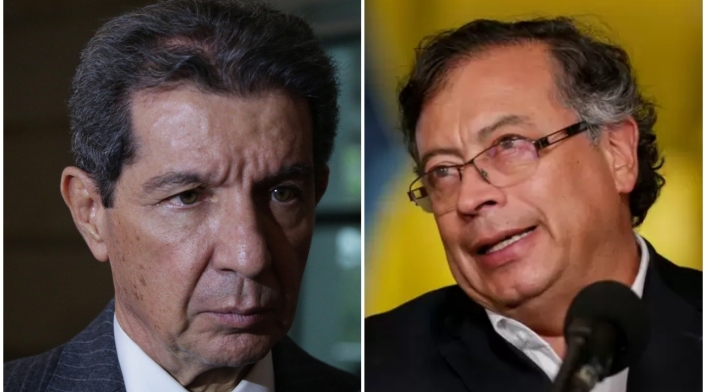 José Félix Lafaurie y Gustavo Petro
