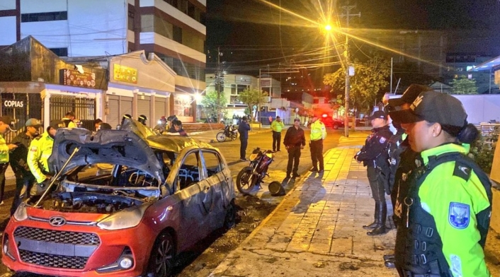 Carro bomba en Quito, Ecuador Carro bomba en Quito, Ecuador