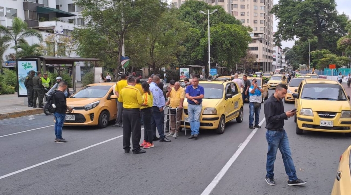 Paro de taxistas Paro de taxistas
