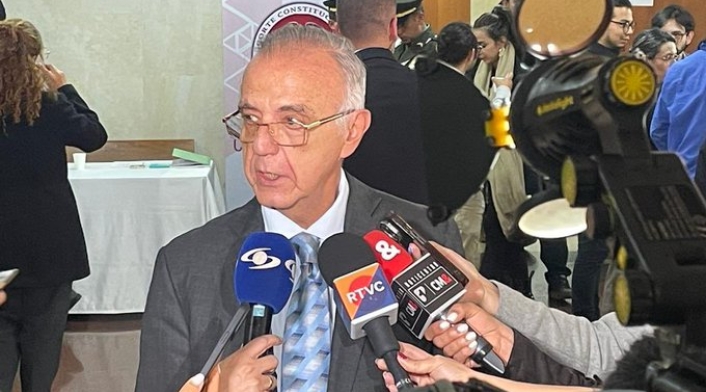 El ministro de Defensa, Iván Velásquez