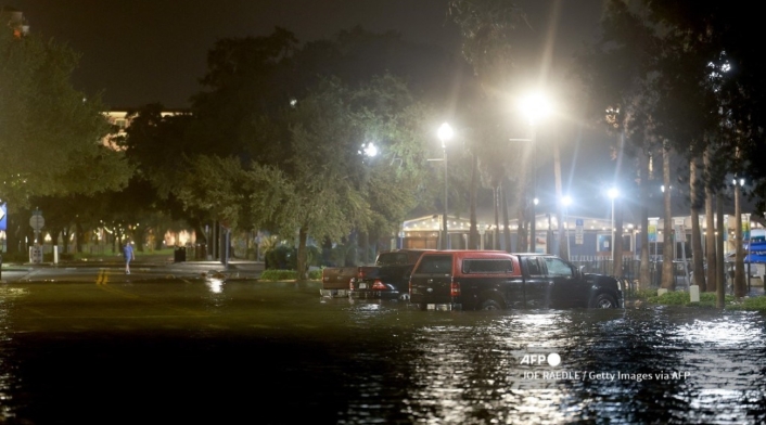 Inundaciones en St Petersburg, Florida, antes de la llegada del huracán Idalia Inundaciones en St Petersburg, Florida, antes de la llegada del huracán Idalia