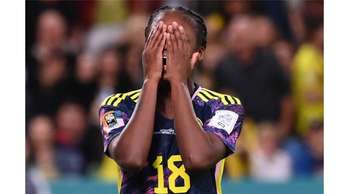 Linda Caicedo: pisón que sufrió en Colombia Vs Marruecos Linda Caicedo: pisón que sufrió en Colombia Vs Marruecos
