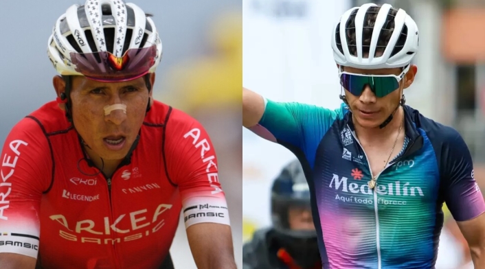 Nairo Quintana y Superman López Nairo Quintana y Superman López