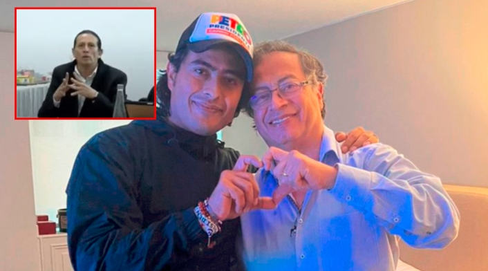 Nicolás Petro y su defensa Nicolás Petro y su defensa